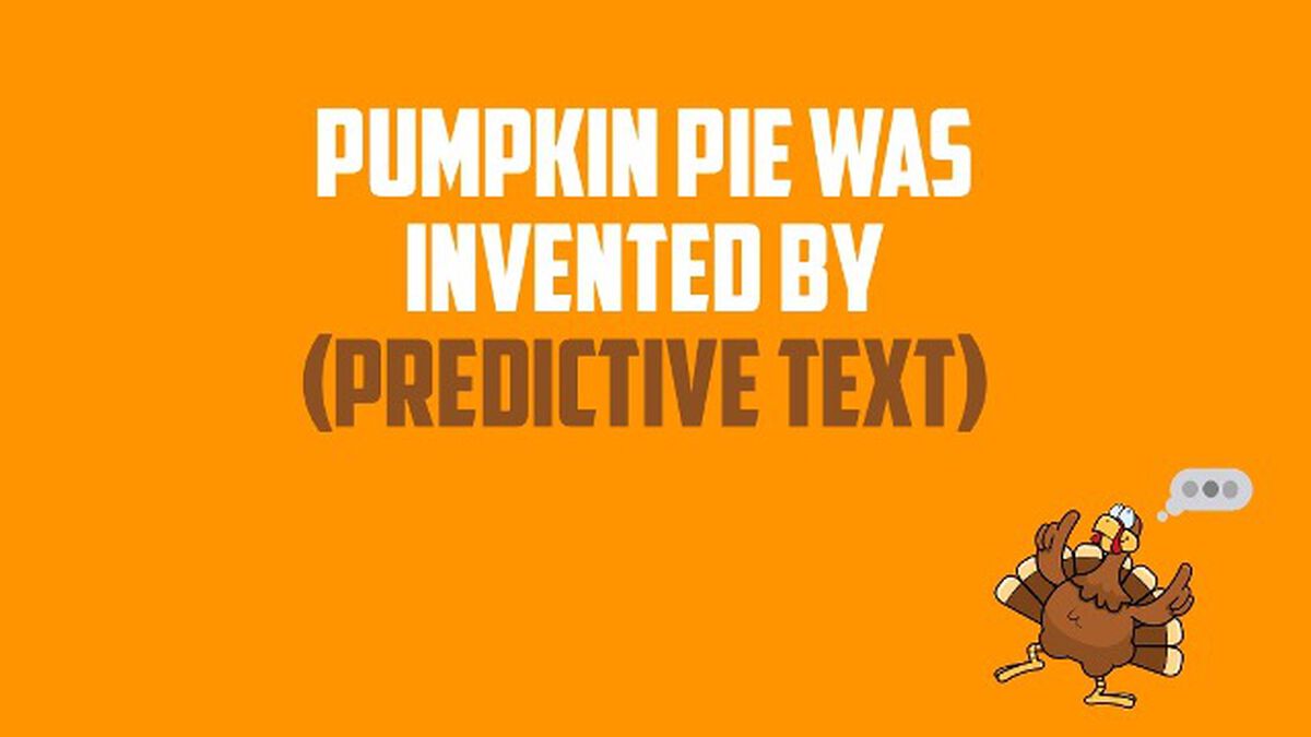Predictive Prompts: Thanksgiving Edition image number null